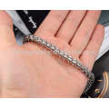 Christmas gift fall detection bracelet waterproof titanium steel bracelet handmade bracelet